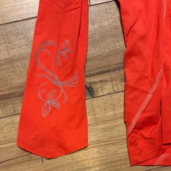 Eddie Bauer Sport Vibrant Orange Pullover - Picture 3 of 3